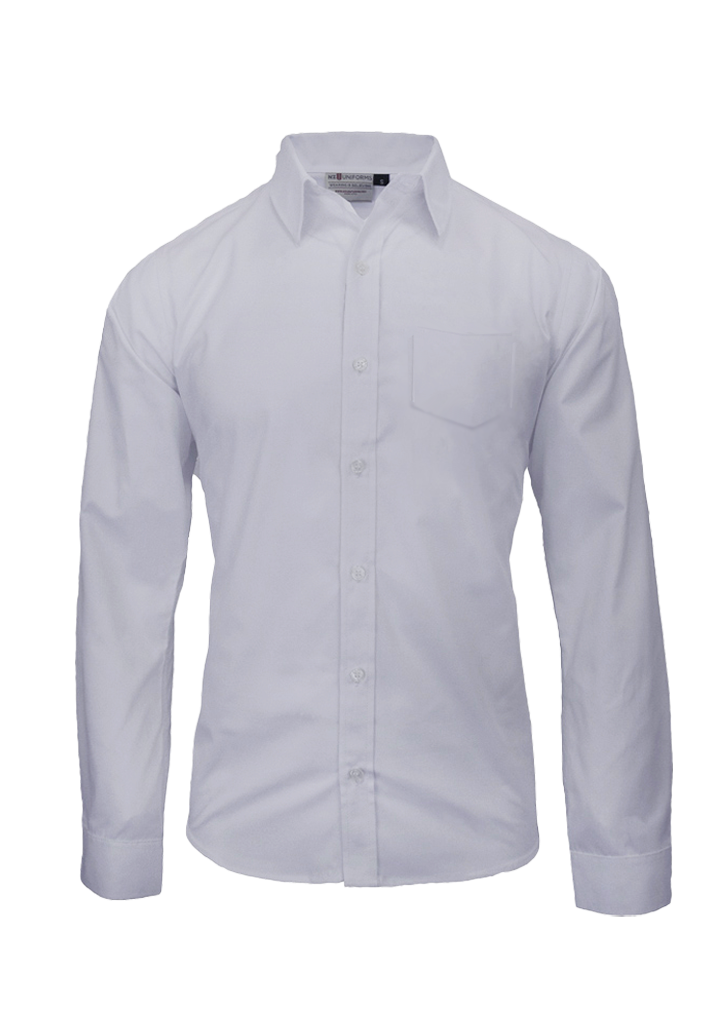 St Joseph's Timaru LS Shirt White