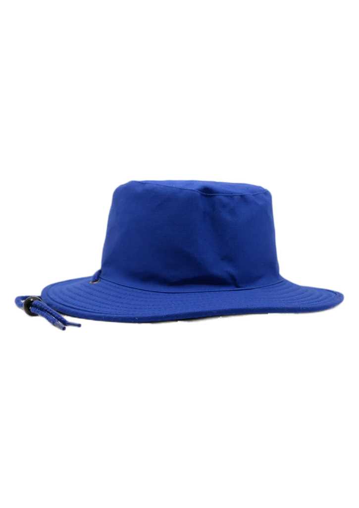 Headwear24 Safari Wide Brim Hat - Royal